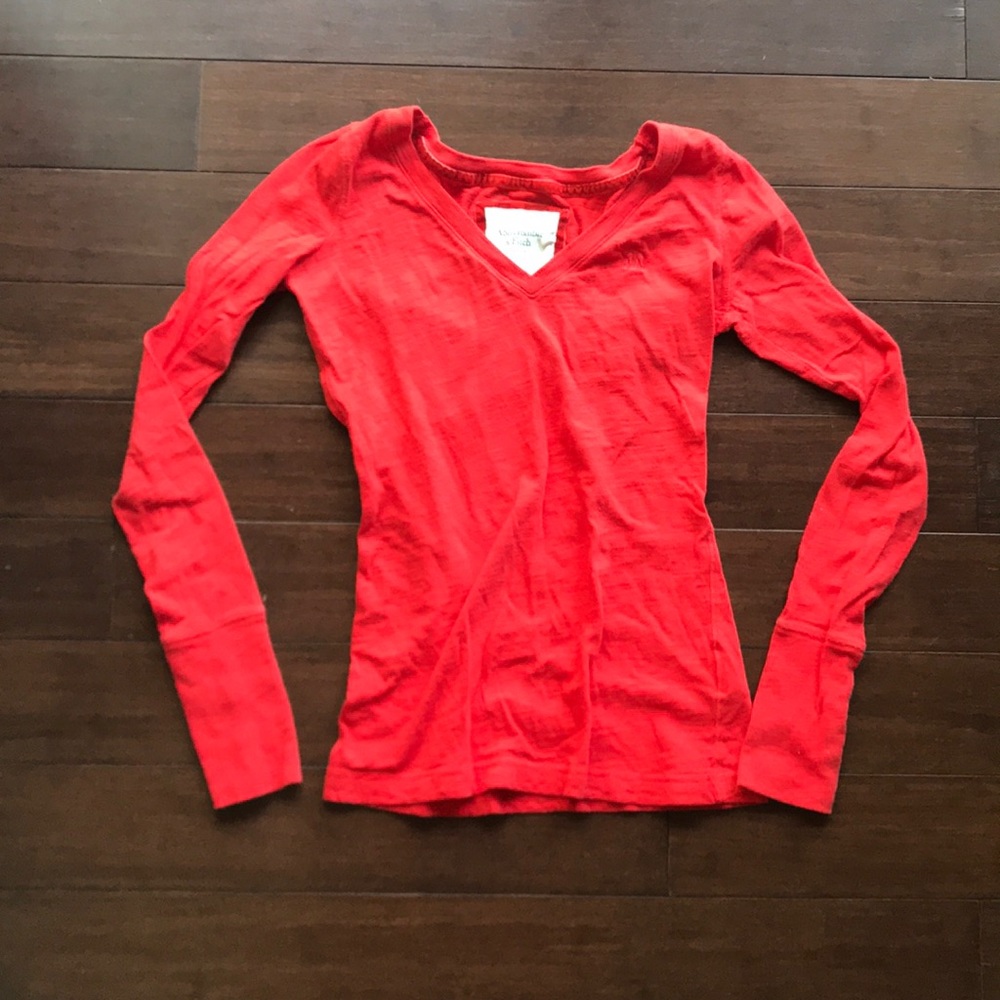 Red long-sleeve